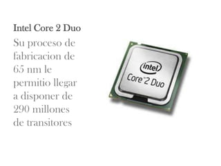 Procesadores intel | PPTX