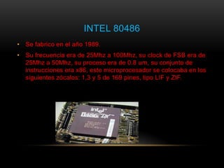 Procesadores intel | PPTX