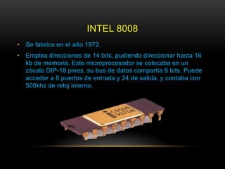Procesadores intel | PPTX