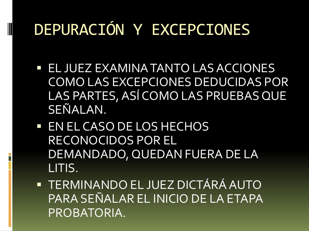 ETAPAS CONCILIATORIA Y PROBATORIA EN MATERIA CIVIL