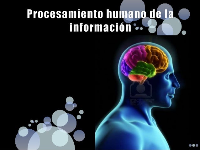 Resultado de imagen para eL SER HUMANO COMO PROCESADOR DE INFORMACION