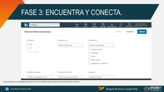 FASE 3: ENCUENTRA Y CONECTA.
Esta presentación es propiedad de Apasiona-T, esta prohibida cualquier copia sin consentimiento de la marca
 