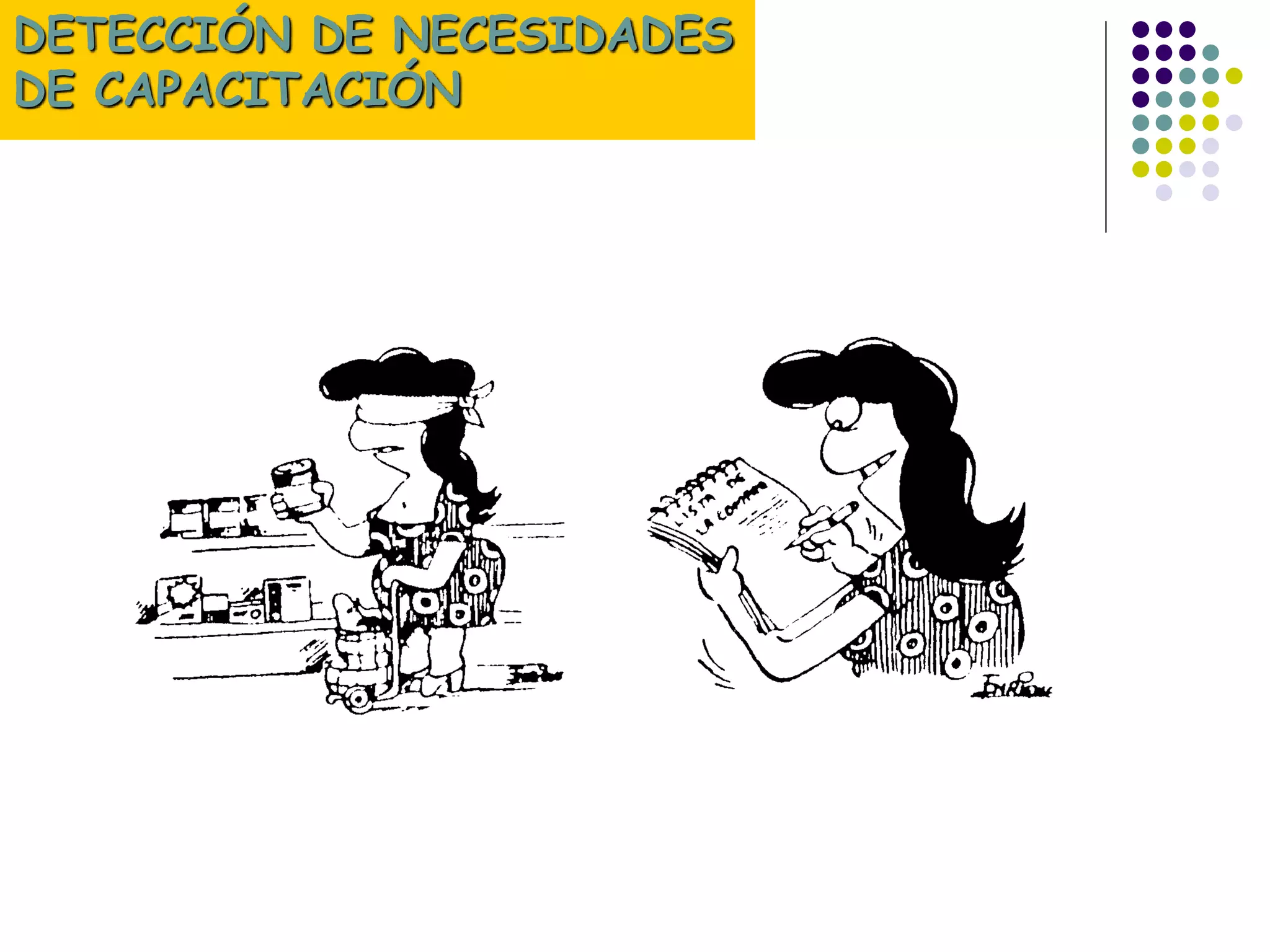 DETECCIÓN DE NECESIDADES
DE CAPACITACIÓN
 