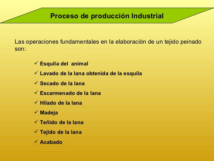 Resultado de imagen de proceso de produccion de bufandas