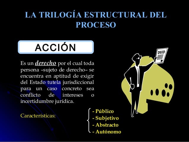 Proceso, accion y jurisdiccion