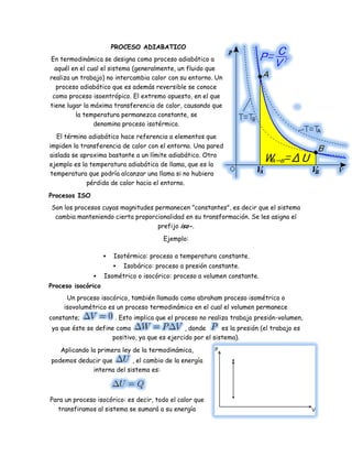 Proceso adiabatico | PDF