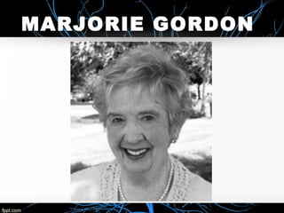 MARJORIE GORDON
 