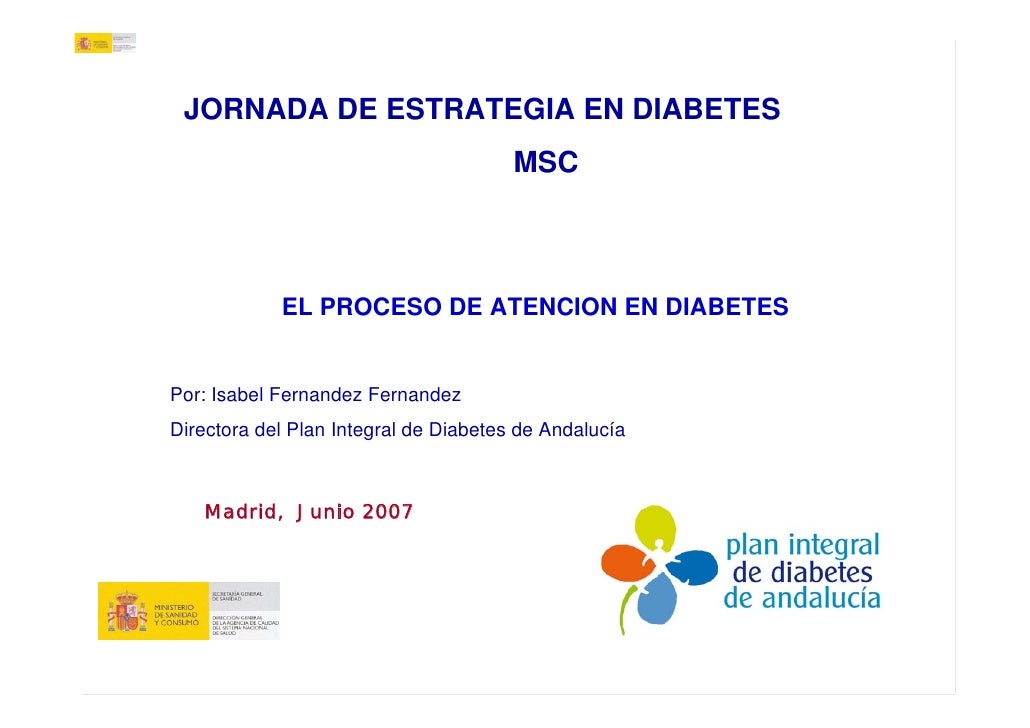 El proceso de atención en diabetes El proceso de atención en diabetes