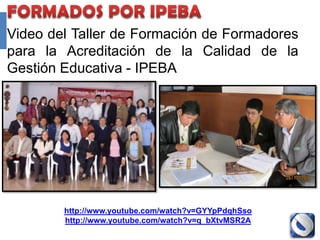 • Sensibilizado y Encuestado a:
  – Alumnos
  – Docentes
  – Padres
  – Administrativos
  – Autoridades
 