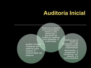 Auditoría Inicial
 