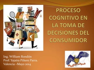 Ing. William Rondón
Prof: Yajaira Piñero Parra.
Valencia –Mayo 2014
 