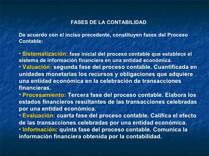 PROCESO CONTABLE