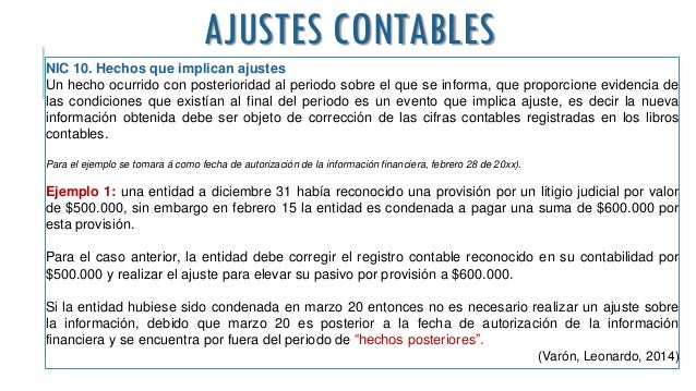 Proceso contable