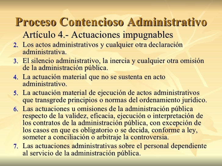 Proceso Contencioso Administrativo (Diplomado)