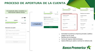 Proceso Completo para Abrir una Cuenta de Ahorro Digital en Banco | PDF
