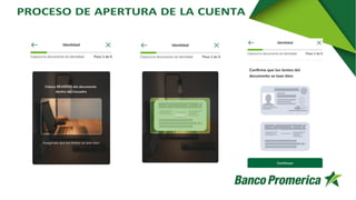 Proceso Completo para Abrir una Cuenta de Ahorro Digital en Banco | PDF