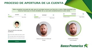 Proceso Completo para Abrir una Cuenta de Ahorro Digital en Banco | PDF