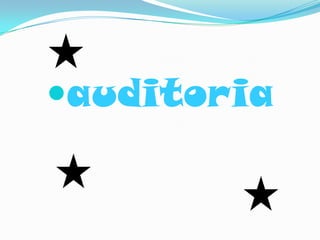 auditoria