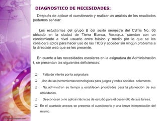 Objetivos particulares