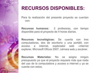 Selección de contenidos