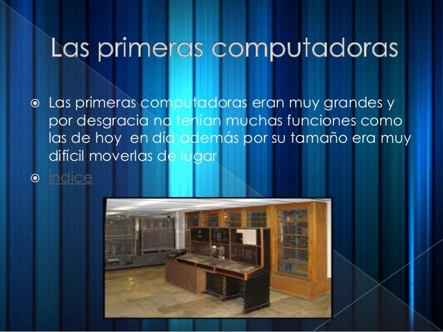 Resultado de imagen para computadoras antiguas