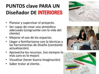 Proceso de diseño interior | PPTX