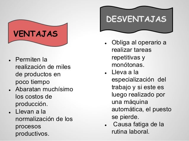 Produccion En Masa Ventajas Y Desventajas - abstractor