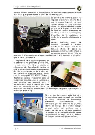 Proceso de Impresión Gráfica digital