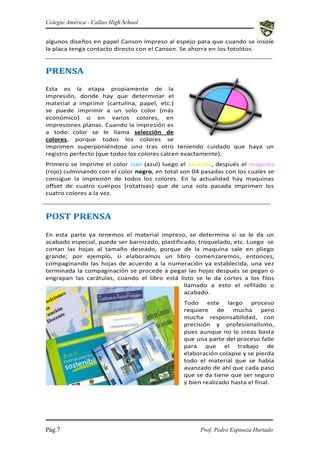 Proceso de Impresión Gráfica digital