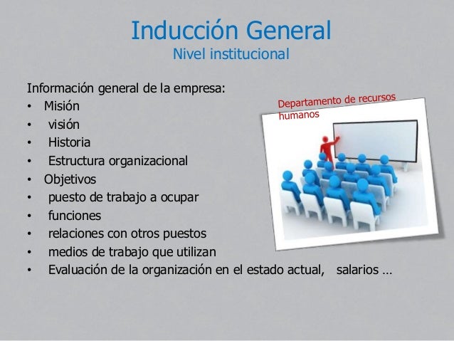 Proceso de inducción del personal