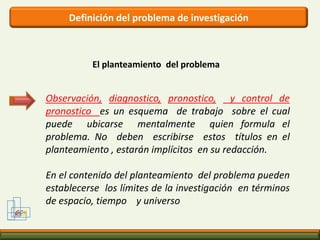 Determinar si ya existe informaciónLa decisión de realizar una Investigación de MercadosGCM	Para poder iniciar una investigación de mercado es necesario detectar una necesidad por parte de la empresa, como por ejemplo cambiar el envase de un producto, conocer si a la gente le gusta el contenido del producto, saber cuales son las causas por las cuales, un  producto a tenido bajas ventas.	La investigación de mercados pretende resolver problemas que no necesariamente son de orden negativo. Con mucha frecuencia se trata de precisar las áreas de oportunidad de un nuevo producto o servicio, la extensión de líneas, la diversificación de usos, los nuevos diseños de envase o de etiqueta, la ampliación de segmentos de mercado, entre otros.