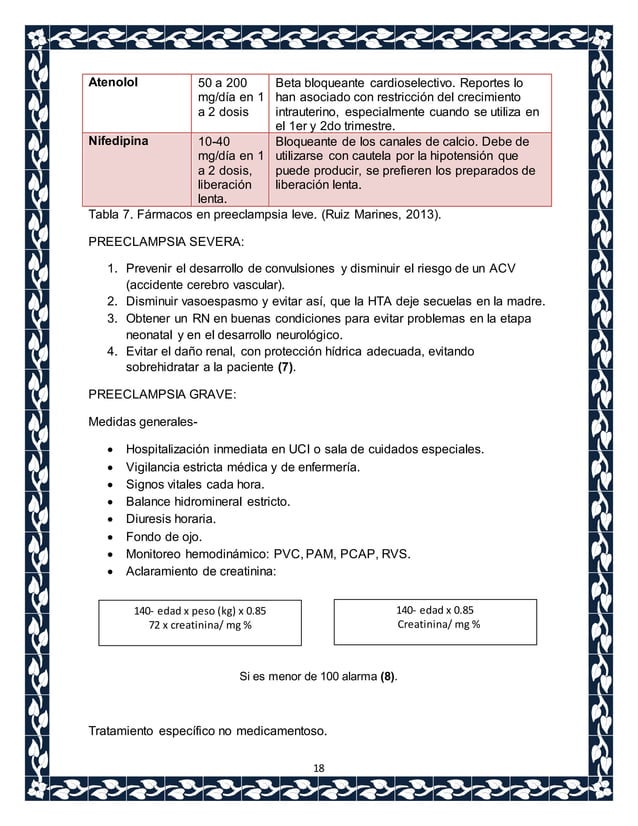 Proceso de enfermería Preeclampsia y Eclampsia.