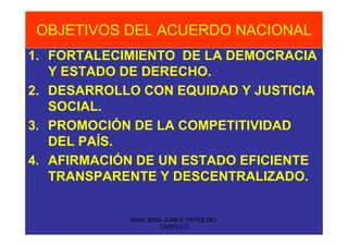 Proceso de la politica nacional seg y def nac [sólo lectura] | PDF