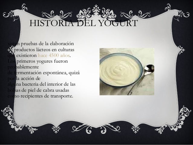 Proceso del yogurt Proceso del yogurt