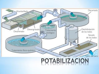 Proceso de potabilizacion del agua