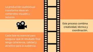 PROCESO DE PRODUCCI N AUDIOVISUAL Dise a Presentaciones Eficaces Con PROCESO DE PRODUCCI N AUDIOVISUAL Dise a Presentaciones Eficaces Con
