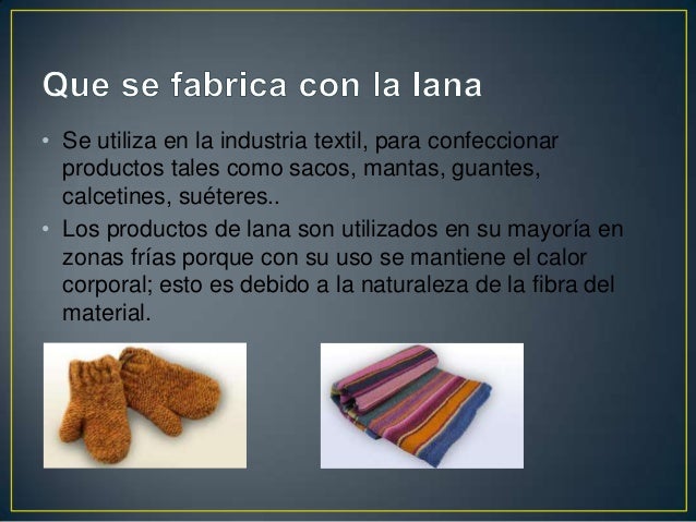 Ventajas Y Desventajas De La Lana es.slideshare.net