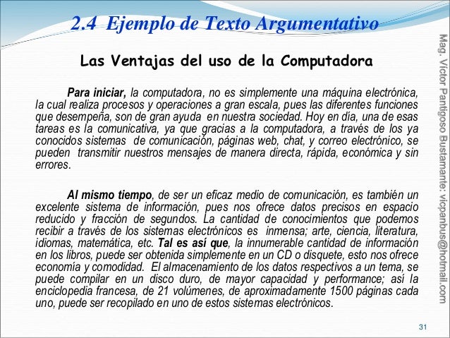 Ejemplos De Textos Argumentativos Cortos Para Niños De Primaria Compartir Ejemplos
