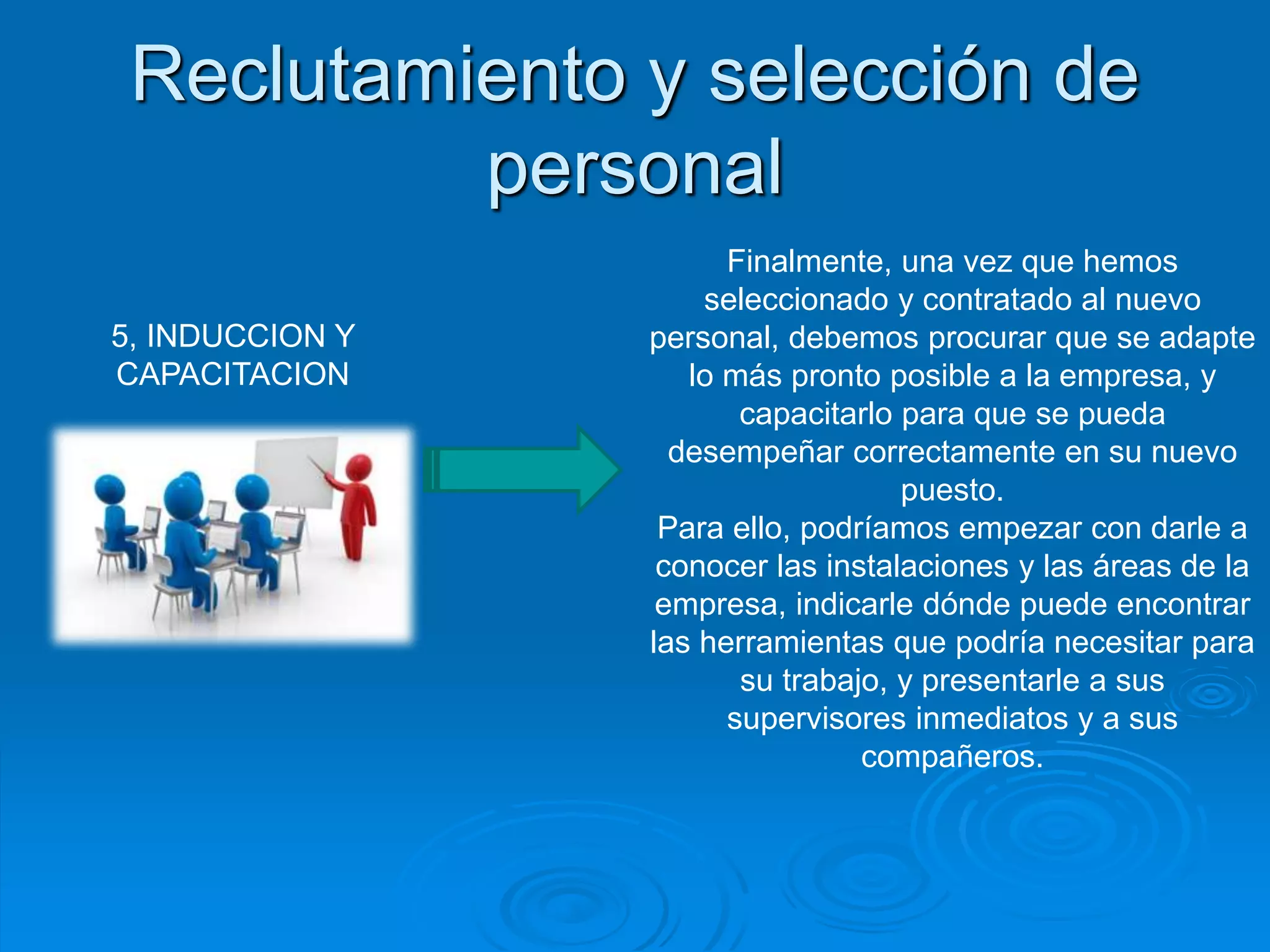 Proceso de reclutamiento y seleccion de personal | PPTX
