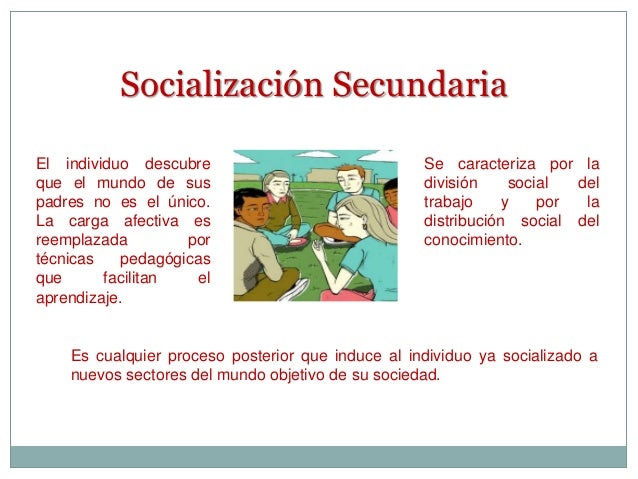 Proceso de socialización