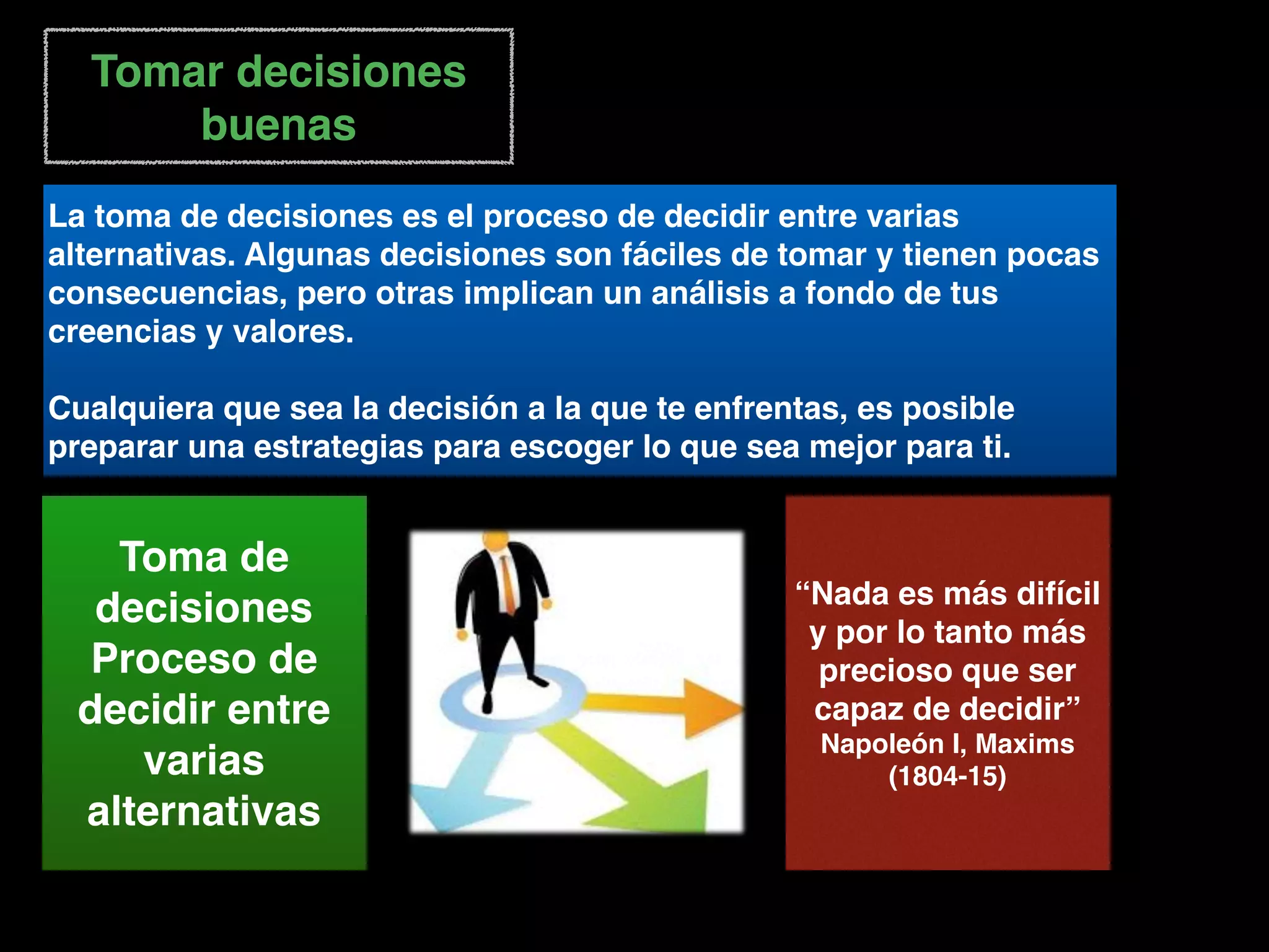 Que Es La Toma De Decisiones Proceso Y Reglas Para La