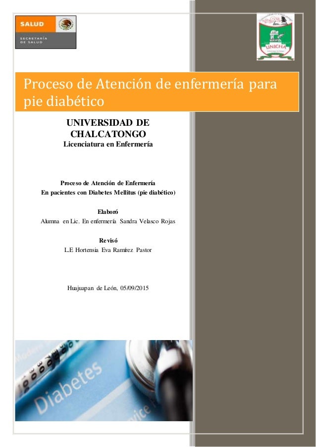 Proceso enfermero de diabetes mellitus Proceso enfermero de diabetes mellitus