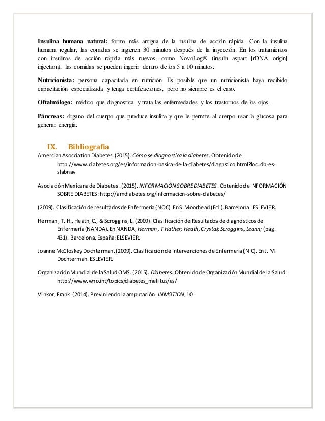 Proceso enfermero de diabetes mellitus Proceso enfermero de diabetes mellitus