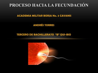 ACADEMIA MILITAR BORJA No. 3 CAVANIS


          ANDRÉS TORRES


TERCERO DE BACHILLERATO “B” QUI-BIO
 