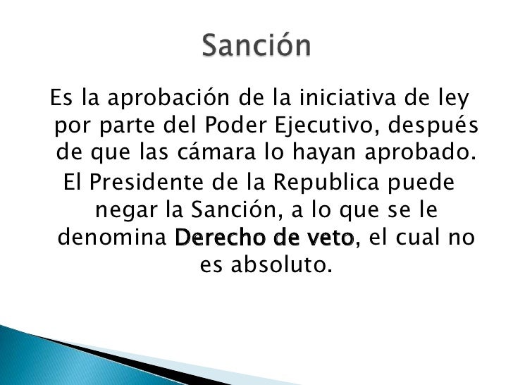 Proceso legislativo mexicano