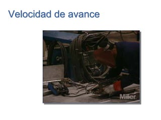 Velocidad de avanceVelocidad de avance
 