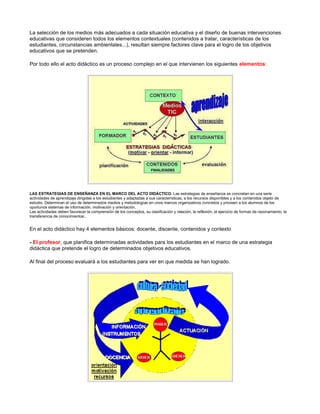 Proceso para la enseñanza y el aprendizaje | DOCX