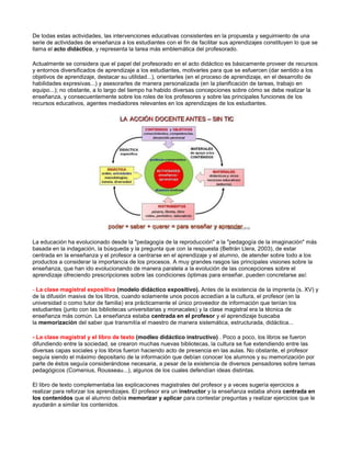 Proceso para la enseñanza y el aprendizaje | DOCX