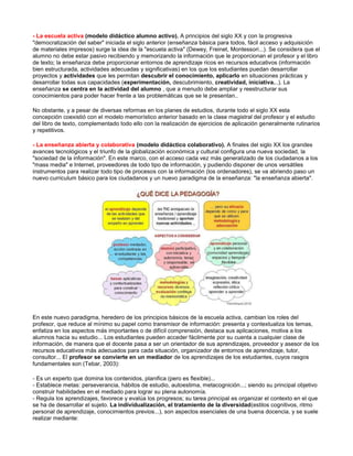 Proceso para la enseñanza y el aprendizaje | DOCX
