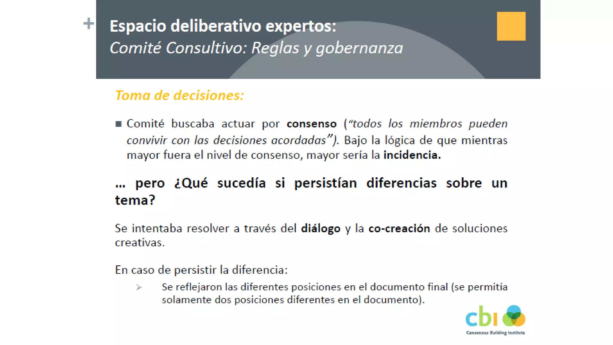 Proceso participativo para una vision energia 2050 chile